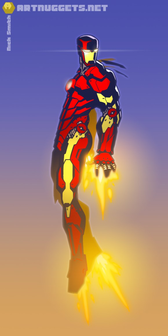 ArtNuggets-NickSmith-IronMan